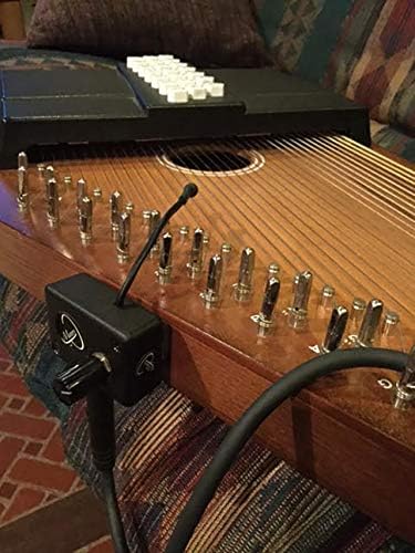 Autoharp Microphone with 6 Inch Flexible Micro-Gooseneck