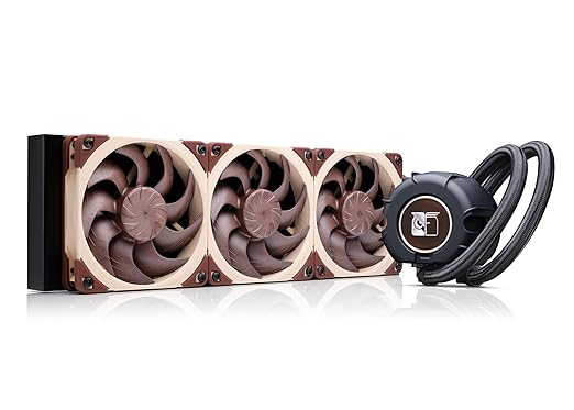 Noctua NL-LC1-36, High-Performance 360mm AIO CPU Cooler | Industry-Leading Quiet Cooling, 30mm Slim Radiator, Pump Noise Absorber, for Intel & AMD, 3x 120mm Fans, Rich Accessory Kit