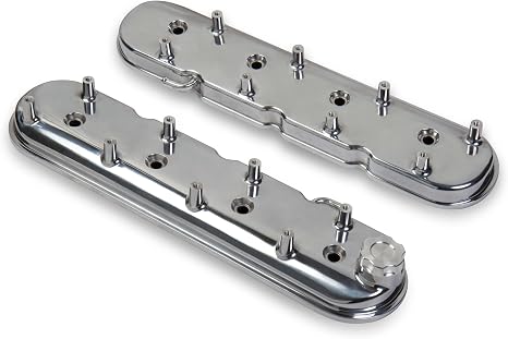 Holley 241-90 Polished Finish Valve Cover
