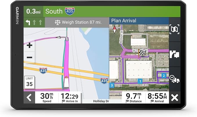 Garmin dēzl™ OTR1010, Extra-Large, Easy-to-Read 10” GPS Truck Navigator