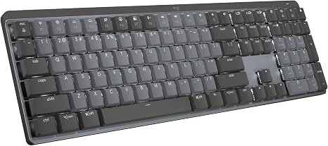 Logitech MX Mechanical Wireless Illuminated Keyboard Tactile - Graphite