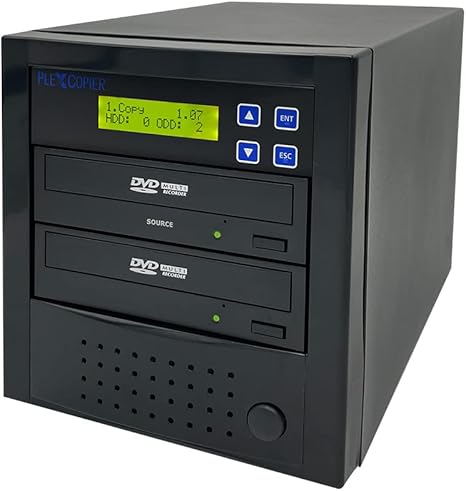 24X 1 to 1 CD DVD M-Disc Supported Duplicator Copier Tower with Free Copy Protection