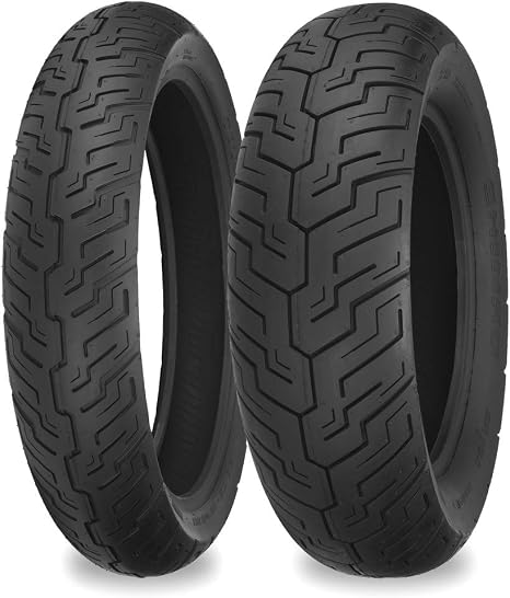 Shinko 733 130/70-18 front & 734 160/80-16 rear tire combo kit Compatible/Replacement for 1988-2000 Honda GL1500 Goldwing 1500
