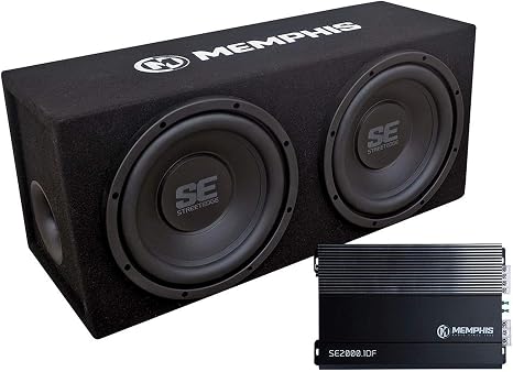 Memphis SE210 Dual 10" Loaded SE Enclosure with SE2000.1DF 500 Watt Amplifier
