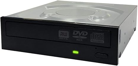 24X SATA Internal DVD Optical Drives Burner AD-5290S-ROBOT | Robotic Duplication Writer (Black)