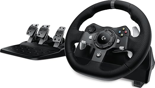 Logitech G920 Racing Wheel and Pedals for Xbox X|S/Xbox One/PC
