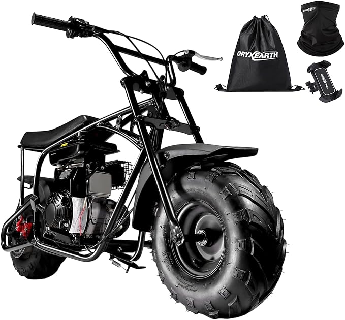 BRM100 Mini Dirt Pit Bike 105cc 4-Stroke Off Road for Teens Adults 220 LBS