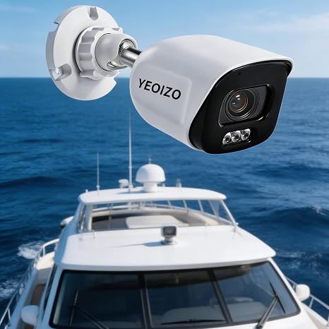YEOIZO Marine Camera with Full Color Night Vision