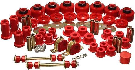 Energy Suspension 3.18128R Hyper-Flex System Red Chevrolet Silverado 2500 HD All 2001-2004