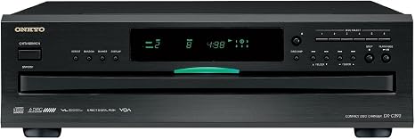 Onkyo DXC390 6 Disc CD Changer,Black