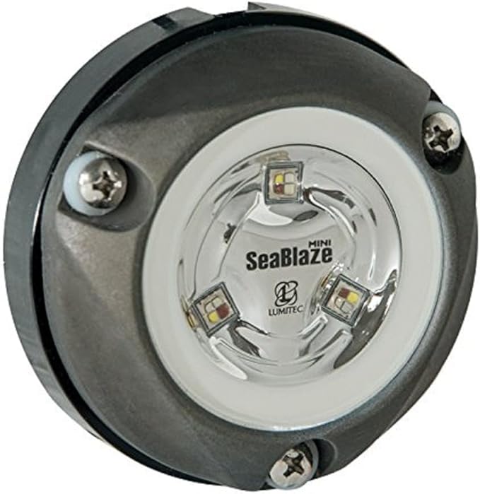 Lumitec Lighting, Mini LED Underwater Light, Surface Mount, Zambezi