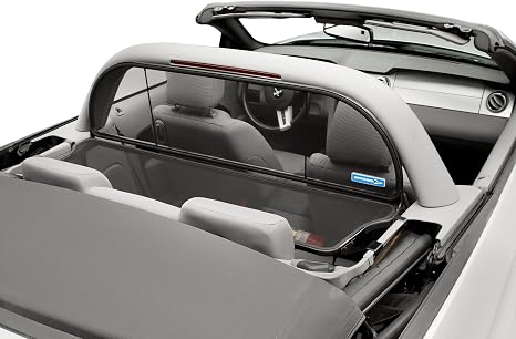 Mustang Convertible 2005 to 2014 Love the Drive Wind Deflector Compatible with a CDC Lightbar, Saleen Lightbar, and Roush Lightbar are Also Known as Wind Screen, Windscreen, Windstop and Wind Blocker