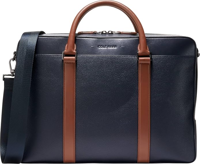 Cole Haan Men's Triboro Leather Briefcase