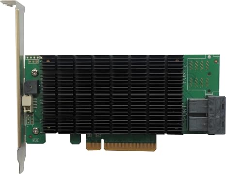 Highpoint Technologies RocketRAID 3720C 8-Port 12Gb/s PCIe 3.0 x8 SAS/SATA RAID Controller (RR3720C)