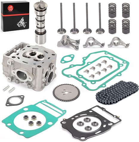 Engine Cylinder Head & Rocker Arm Camshaft Valve Kit for Sportsman 400 500
