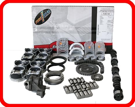 Master Engine Rebuild Kit FITS: 1984-1990 Chevrolet BBC 454 7.4L V8 w/Dish-Top Pistons