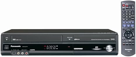 Panasonic DMR-EZ47V Up-Converting 1080p DVD-Recorder/VCR Combo with Built In Tuner (2005 Model),Black