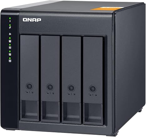 QNAP TL-D400S 4 Bay SATA 6Gbps JBOD Storage Enclosure
