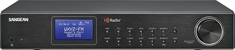 Sangean HDT-20 HD Radio/FM Stereo/AM Component Tuner, Black
