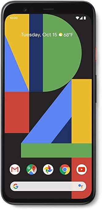 Google Pixel 4 XL - Just Black - 64GB - Unlocked (Renewed)