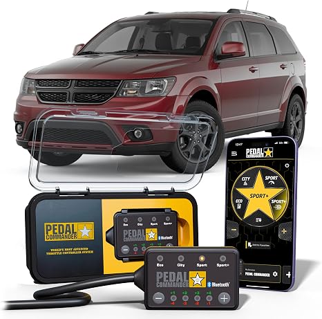 PEDAL COMMANDER for Dodge Journey 2009-2020 Throttle Response Controller - Fits Base, Crossroad, SE, SXT, GT, R/T, SE Value Package 2.0L 2.4L 2.7L 3.5L 3.6L, Dodge Journey Accessories