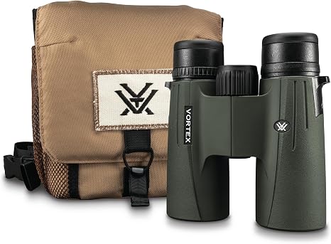 Vortex Viper HD Roof Prism Binoculars 8x42 | HD Optics, XR Lens Coatings, Tripod Adaptable, Locking Diopter, Included GlassPak - Unlimited, Unconditional Warranty