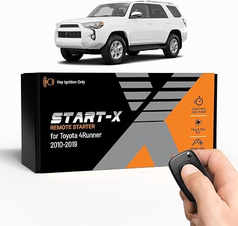 Start-X Car Remote Starter Kit for Toyota 4Runner (2010-2019)