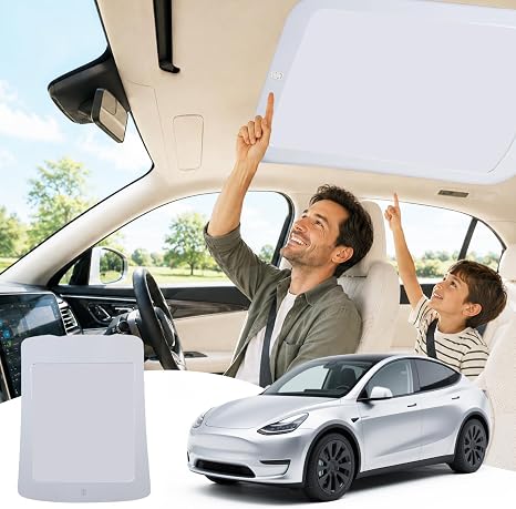 Electric Sunshade Roof for Tesla Model Y 2019-2024