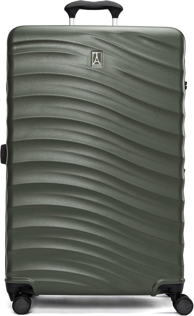 Travelpro Maxlite Air V2 Hardside Expandable Checked, Green, 28-Inch