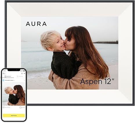 Aura HD Digital Picture Frame | Aspen: The Best Portrait or Landscape Frame