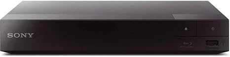 SONY Wi-Fi Upgraded Multi Region Zone Free Blu Ray DVD Player - PAL/NTSC - Wi-Fi - 1 USB, 1 HDMI, 1 COAX, 1 ETHERNET Connections - 6 Feet HDMI Cable Included