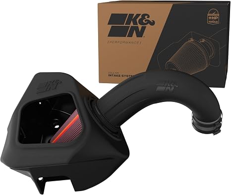 K&N NextGen Cold Air Intake System: High-Flow Cotton Filter: Compatible with 2019-2026 RAM 1500; 50-1578