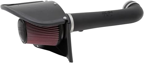 K&N Cold Air Intake System: High-Flow Air Filter, Increase Performance & Towing: Compatible with 2012-2018 JEEP: Wrangler, Wrangler JK, 57-1566