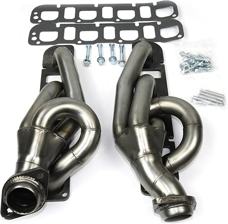 JBA 1961S-1 1-5/8" Shorty Stainless Steel Exhaust Header for Ram 5.7L Hemi 2500 4WD 1500