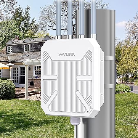WAVLINK AX3000 Outdoor WiFi 6 Extender Long Range,Outdoor Access Point