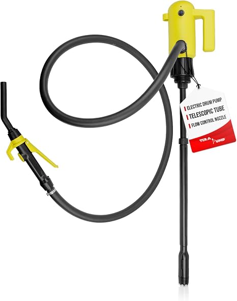 TERA PUMP TReDRUME 12V Electric Fuel Pump (15-55 Gallon Drum)