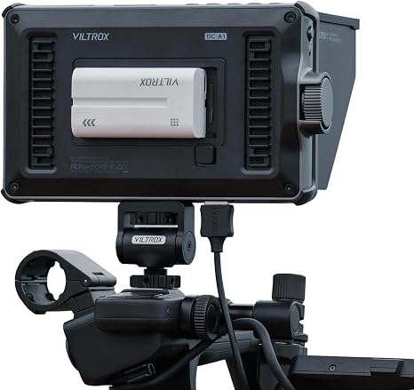 VILTROX DC-A1 Camera Monitor 7'' Touchscreen Camera Field Monitors,2800nits 4K HDMI in/Out,DSLR External Monitor Kit Sunshade Hood,Waveform&Vectorscope,Peaking Focus Assist,3DLUT,False Color Function