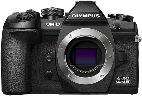 OM SYSTEM Olympus OM-D E-M1 Mark III Black Camera Body