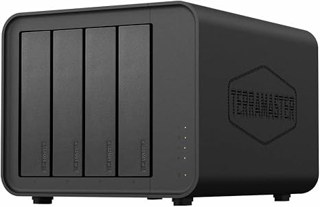 TERRAMASTER F4-424 Pro NAS 4-Bay, Core i3-N305 8-Core, 32GB DDR5 (Diskless)