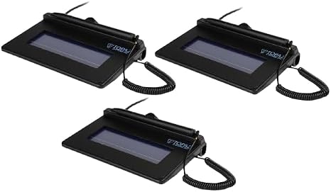 Topaz Systems Topaz T-S460-HSB-R, SigLite 1x5 Signature Pad, USB (Pack of 3 Pcs)