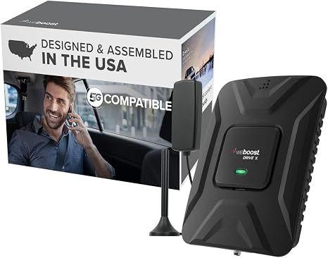 weBoost Drive X Cell Phone Signal Booster for Cars & Trucks