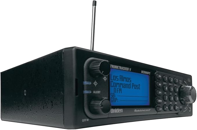 Uniden BCD996P2 Digital Mobile TrunkTracker V Scanner, 25,000 Dynamically Allocated Channels, Close Call RF Capture Technology, 4-Line Alpha Display, Base/Mobile Design, Phase 2