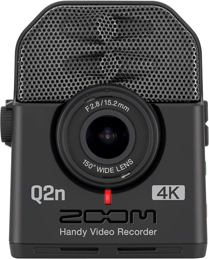 Zoom Q2n-4K Video Recorder for Musicians, Streamers & Filmmakers