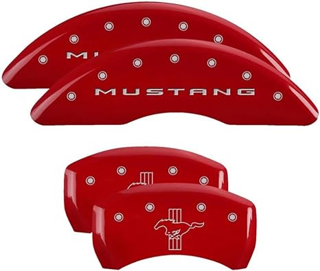 MGP Brake Caliper Covers for 2015-2023 Ford Mustang with Standard Brakes