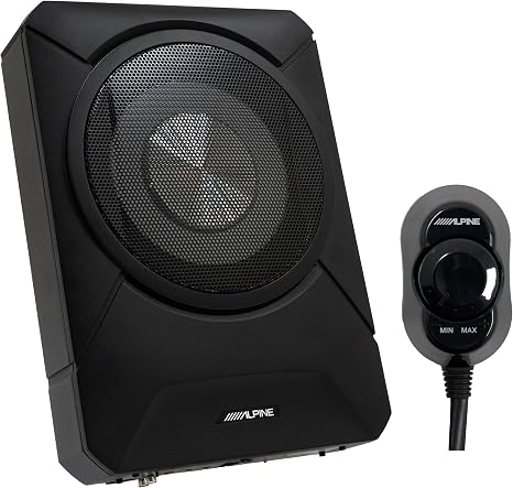 Alpine PWE-S800 8" Compact Powered Subwoofer Enclosure
