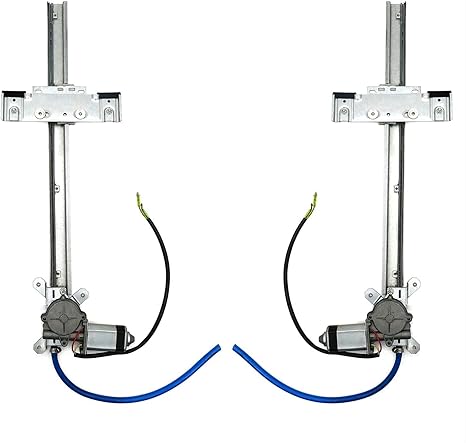 AutoLoc Power Accessories 9848 2 Door Flat Power Window Kit U-Wire Driver or Passenger