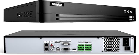 ANNKE 32CH 12MP PoE Network Video Recorder, AI Motion Detection, No HDD | H.265+ 32 Channel NVR, Work with 12/8/6/5/4MP IP Cameras, Home & Business Surveillance, Easy Plug & Play, No PoE Port