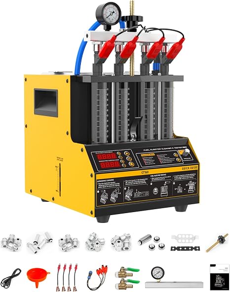 CT160 Heated 4-Cylinder Fuel Injector Cleaner & Tester