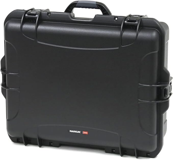 NANUK 945 Waterproof Hard Case with Foam Insert - Black