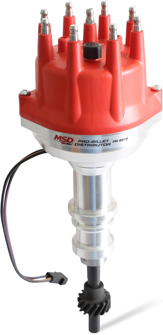 MSD 8579 Small Diameter Pro-Billet Distributor, Iron Gear